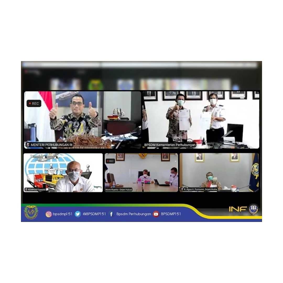 MOU kompetensi SDM Transportasi Bersama Kepala BPSDMP dan Gubernur Riau SDM