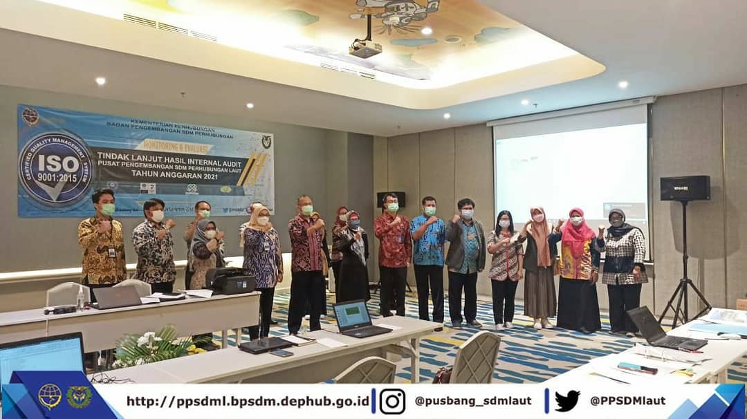 Internal Audit Pusat Pengembangan SDM Perhubungan Laut Tahun Anggaran 2021