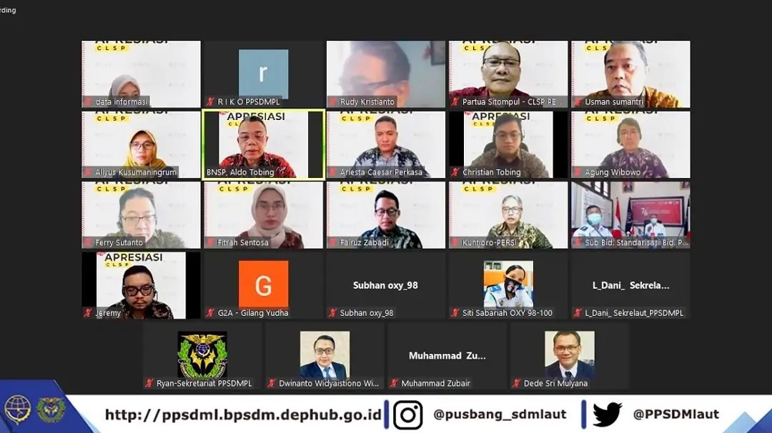 LSP P2 Pelayaran Pusat Pengembangan SDM Perhubungan Laut