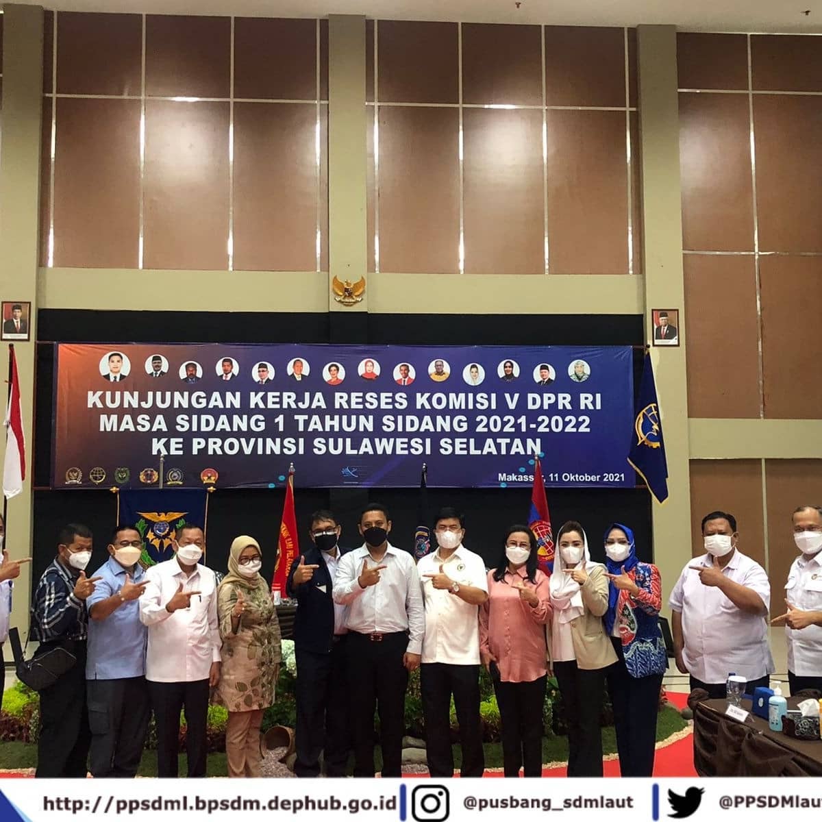 Kunjungan Kerja Reses Komisi V DPR RI di PIP Makassar