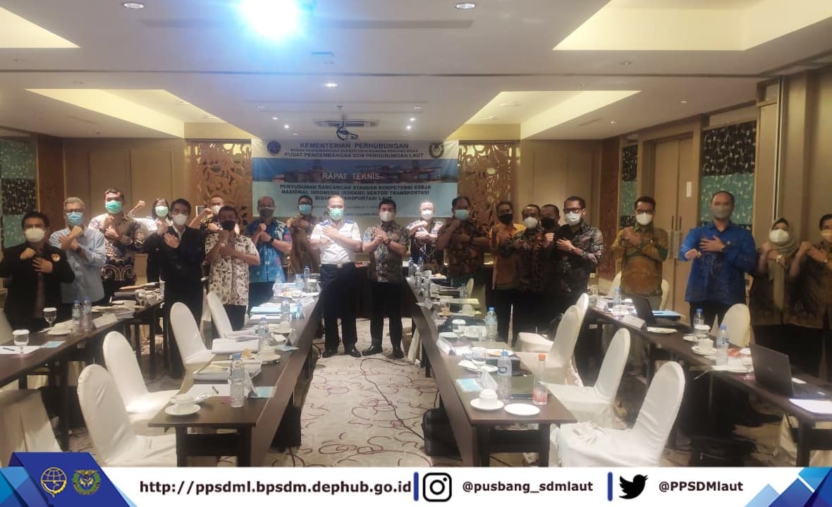 Rapat Teknis Persiapan Pra Konvensi Penyusunan Rancangan SKKNI Sub Sektor Transportasi Laut