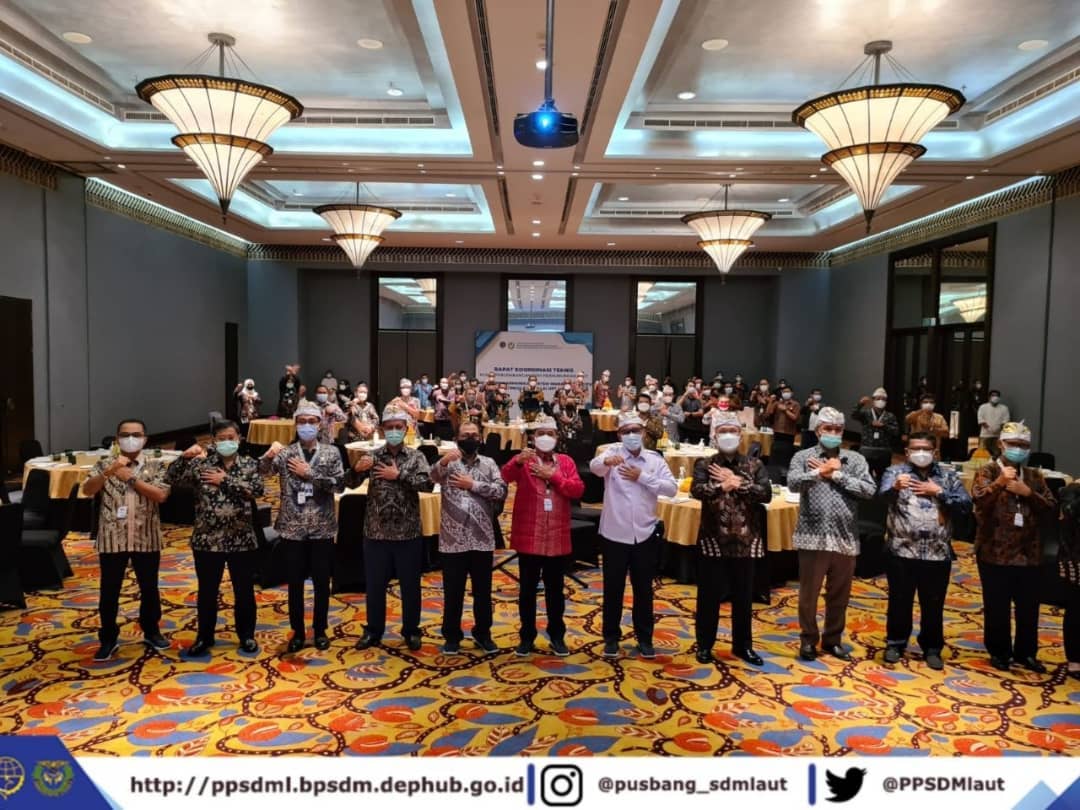 Rapat Koordinasi Teknis di lingkungan Pusat pegembangan SDM Perhubungan Laut