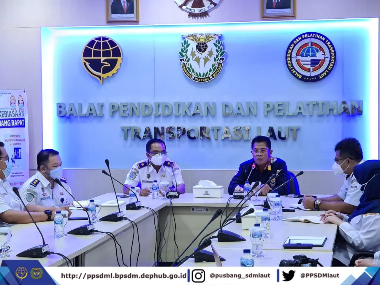 Kapusbang laut melakukan Kunjungan ke BPTTL Jakarta