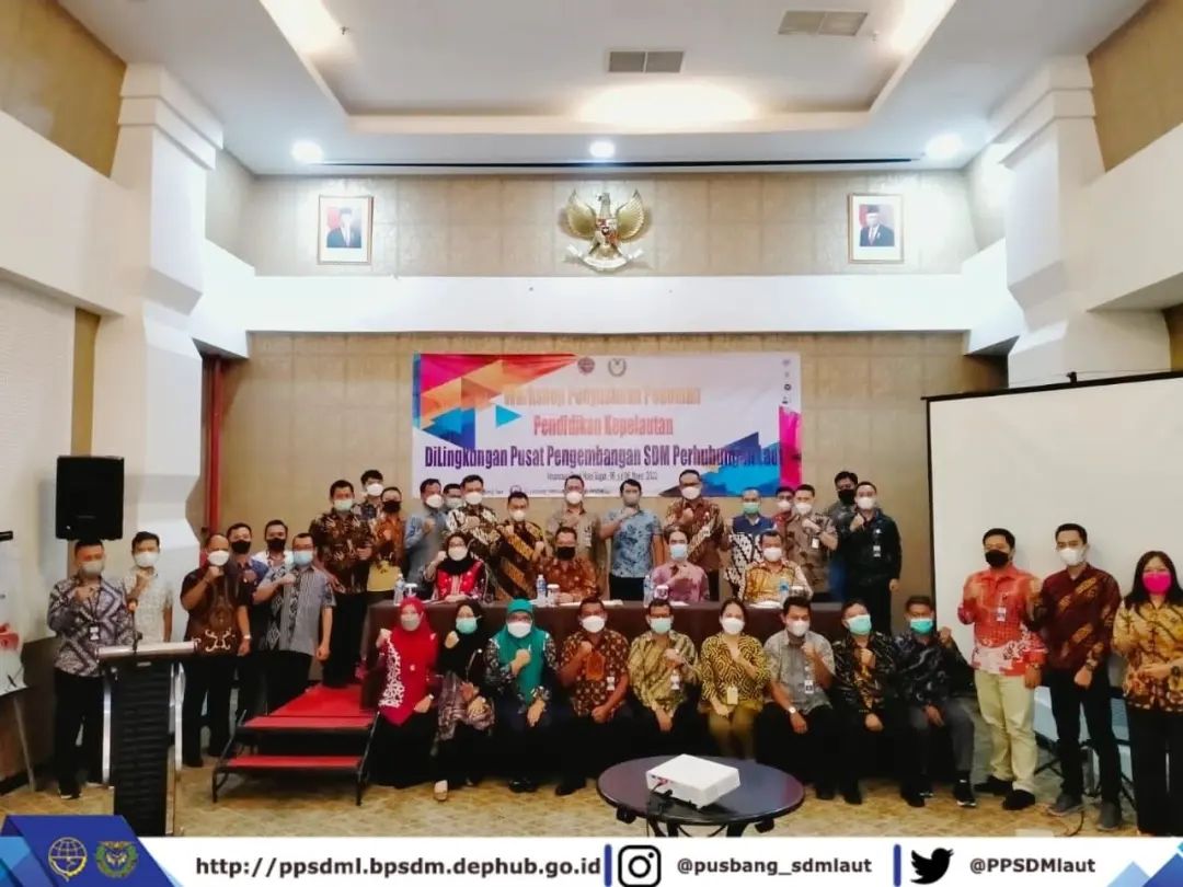 Penyusunan Pedoman Pendidikan Kepelautan Pusat Pengembangan SDM Perhubungan Laut