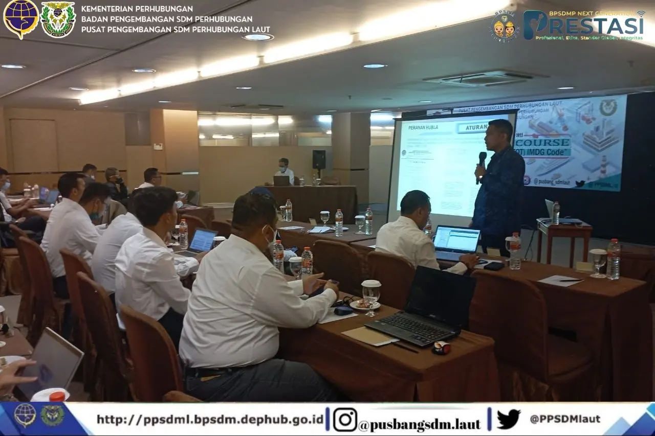 Pelatihan Training of Trainer (ToT) IMDG Code bagi Dosen BPSDMP