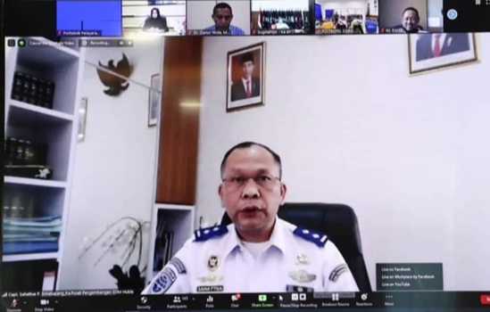 Webinar Nasional “KOLABORASI MEMBANGUN SDM TRANSPORTASI LAUT (MARINE) & LOGISTIK PADA SITUASI TURBULANCE COVID 19 MENUJU VISI LOGISTIK INDONESIA 2025”