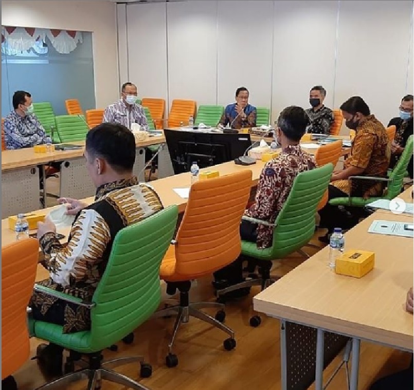Audiensi dengan Dirjen Diksi Kemendikbud dengan Kepala Badan Pengembangan SDM Perhubungan