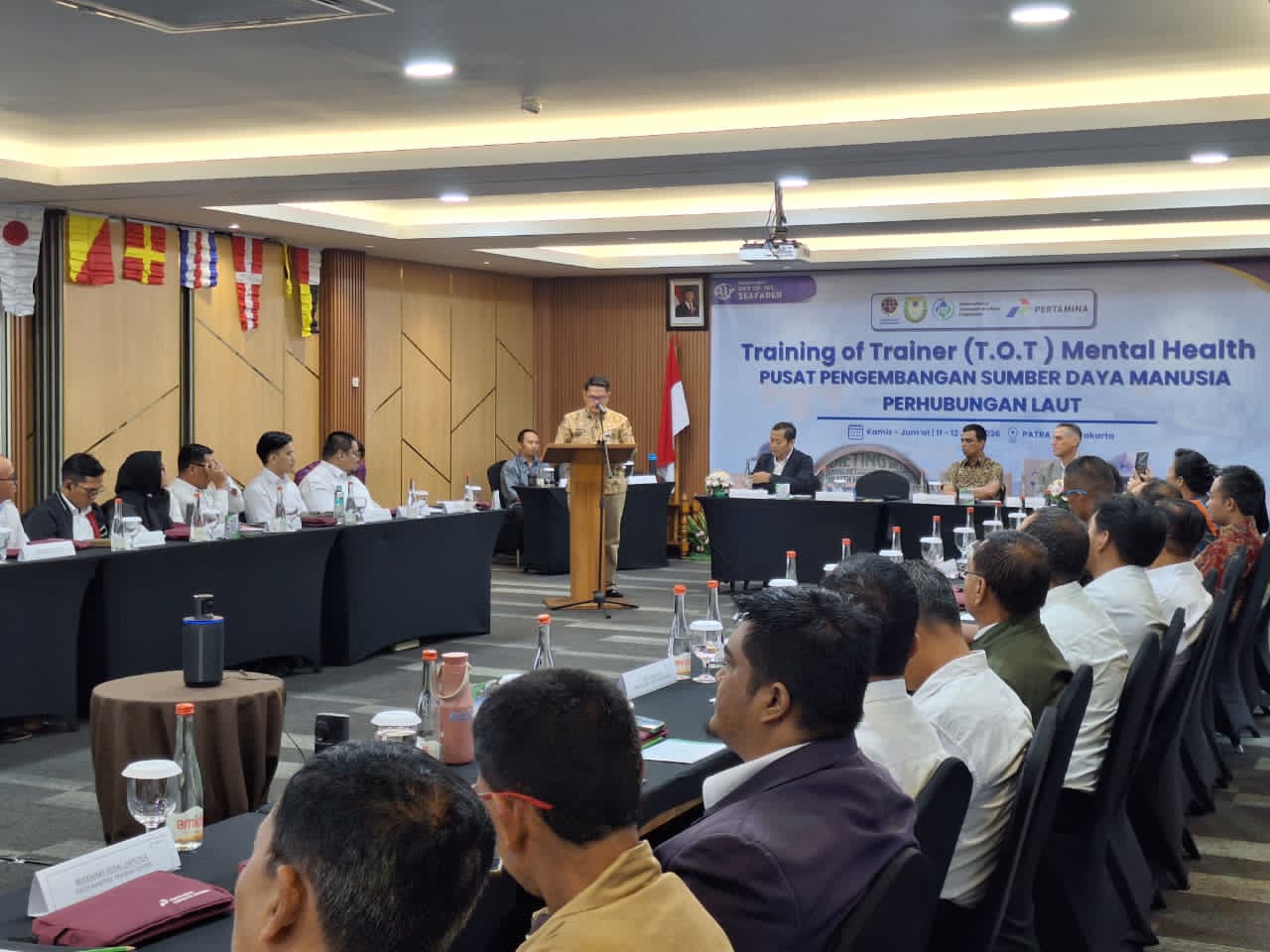 PPSDMPL Bersama ITF Gelar Training of Trainers (TOT) Mental Health Management guna Tingkatkan Kesejahteraan Pelaut