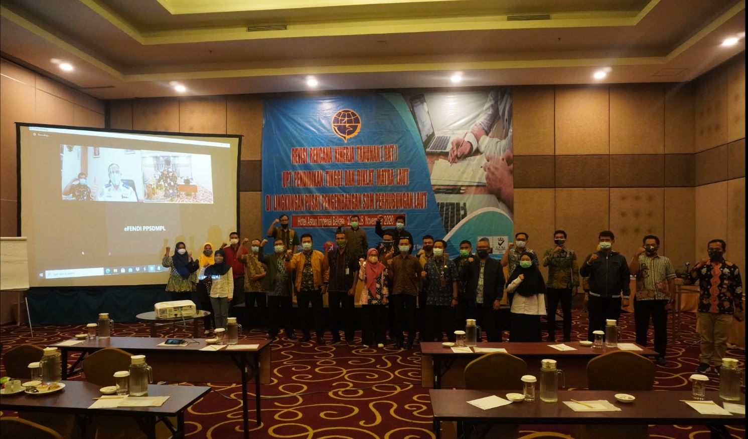 Revisi Rencana Kinerja Tahunan (RKT) Tahun 2020 UPT Pendidikan Tinggi Dan Diklat Matra Laut Di Lingkungan Pusat Pengembangan SDM Perhubungan Laut