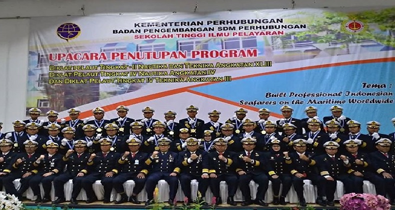 Penutupan Program Diklat Pelaut Tingkat II Nautika dan Teknika Angkatan XL III, Diklat Pelaut Tingkat IV Nautika dan Teknika Angkatan III dan IV Sekolah Tinggi Ilmu Pelayaran (STIP) Jakarta